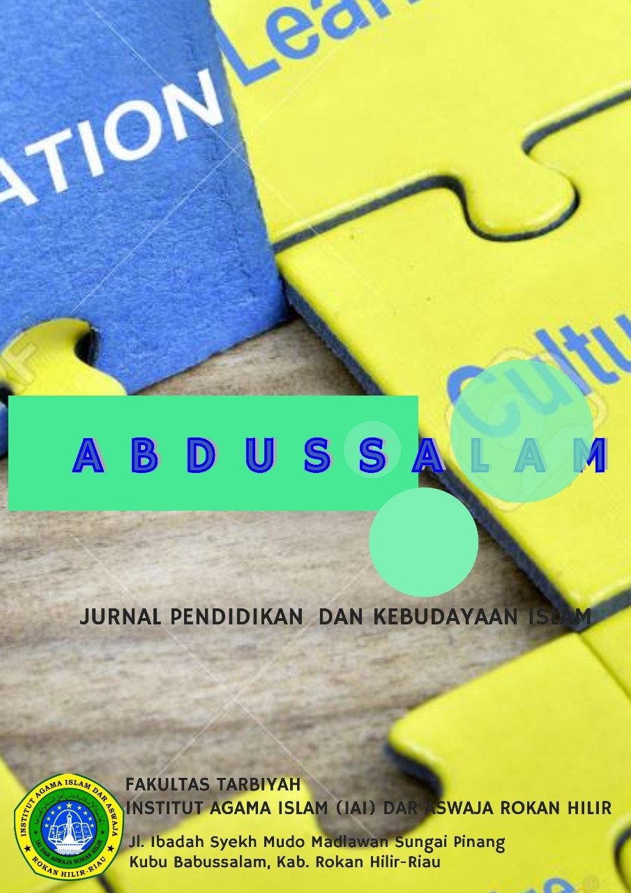 					View Vol. 2 No. 1 (2026): ABDUSSALAM: JURNAL PENDIDIKAN DAN KEBUDAYAAN ISLAM
				